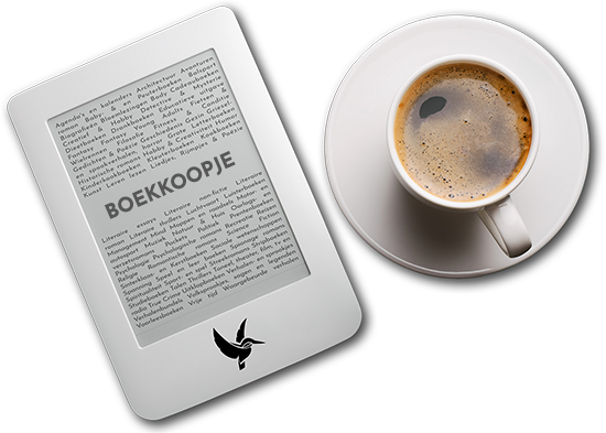 e-reader en koffie